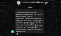 Baro'nun WhatsApp grubunda "başörtülü avukat olmaz" mesajı!