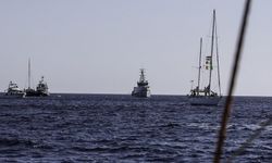 Sumud Filosu'na Türkiye'den destek: Su alan gemiye yardım!