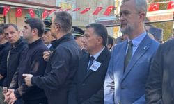 Şehit cenazesine Ukraynalı büyükelçi de katıldı