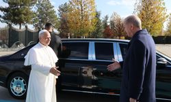 Erdoğan, Papa 14. Leo'yu törenle karşıladı