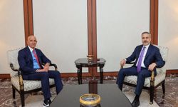 Bakan Fidan, ABD Büyükelçisi Barrack'ı kabul etti