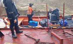 Türk gemisi Kırım yakınlarında karaya oturdu