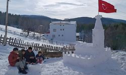 Kardan Kız Kulesi yapan çocukları hayali gerçek oldu