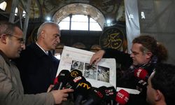 Ayasofya'da restorasyon sürüyor; Sultanahmet'te tamamlandı