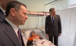 Bakanlar yaralı öğrencileri ziyaret etti