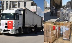 Türkiye'den İran'a 3 TIR insani yardım