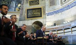 Erdoğan, Cuma namazını Ayasofya'da kıldı