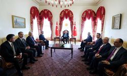 Erdoğan, Mesrur Barzani'yi kabul etti