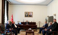 Ankara Valisi Canbolat, işadamı Ali Oto'yu kabul etti