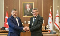 İçişleri Bakan Mustafa Çiftçi KKTC'de