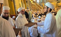 Fatih Camii'nde 350 hocaya yüksek ilim icazetnamesi