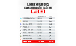 Türkiye'nin elektrik kurulu gücü 125 bin megavata yükseldi