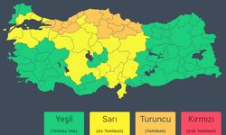 AFAD'dan 13 ile meteorolojik uyarı
