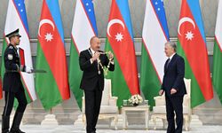 Aliyev, Özbekistan'ı ziyaret etti