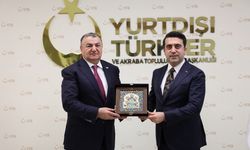 Ahıska ve Karapapak heyeti YTB'yi ziyaret etti