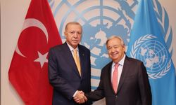 Erdoğan, görev süresi dolan BM Genel Sekreteri ile görüştü