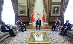 Erdoğan, Irak Meclis Başkanı Halbusi'yi kabul etti
