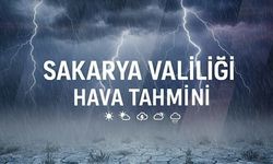 Sakarya'da kuvvetli yağış uyarısı