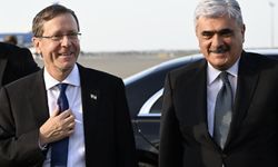 İsrail Cumhurbaşkanı Herzog, Bakü'de