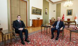 Kurtulmuş, Makedonyalı Türk bakanı kabul etti