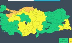 Turuncu uyarı verilen il sayısı 10'a yükseldi