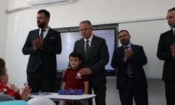 Şam'da Recep Tayyip Erdoğan okulunda ilk ders zili çaldı