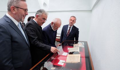 İsmâil Hakkı Bursevî Yazma Eser Sergisi açıldı