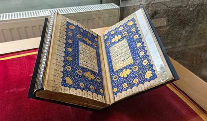 Hattatların Reisi Şeyh Hamdullah'ın eserleri sergileniyor