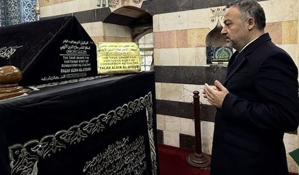 Büyükelçi göreve Selahaddin'in mezarını ziyaretle başladı