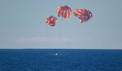 NASA astronotları Ay'dan Dünya'ya döndü