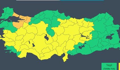 Meteorolojiden İstanbul dahil 5 il için tehlike uyarısı
