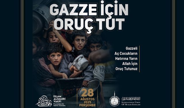 Gazze için 'oruç' seferberliği!
