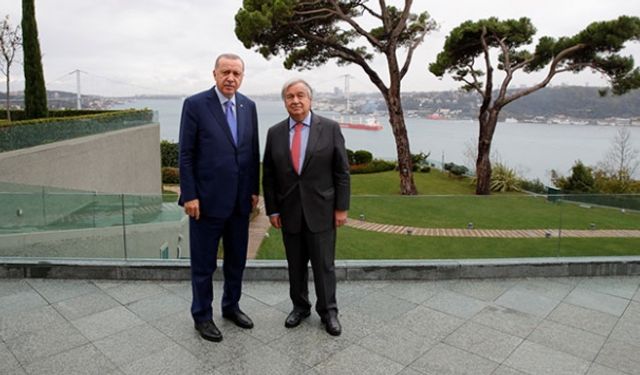 Türkiye'den BM Genel Sekreteri'ne Uluslararası Barış Ödülü