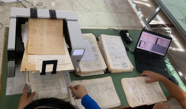 KKTC arşivi dijital ortama aktarılıyor