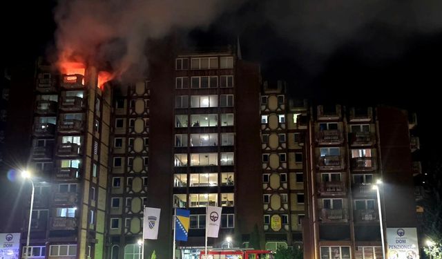Bosna Hersek'te huzurevi yangını: 10 ölü, 20 yaralı