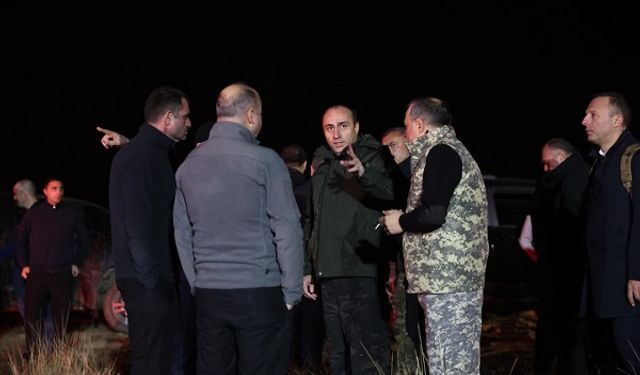 Gürcistan içişleri bakanı, uçağın düştüğü bölgede