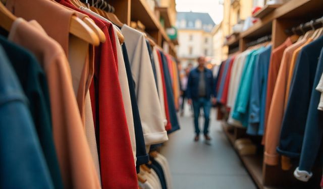 İş görüşmesine gidecek öğrencilere ikinci el giysi desteği