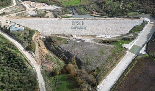 Çanakkale Karaköy Barajı tamamlandı