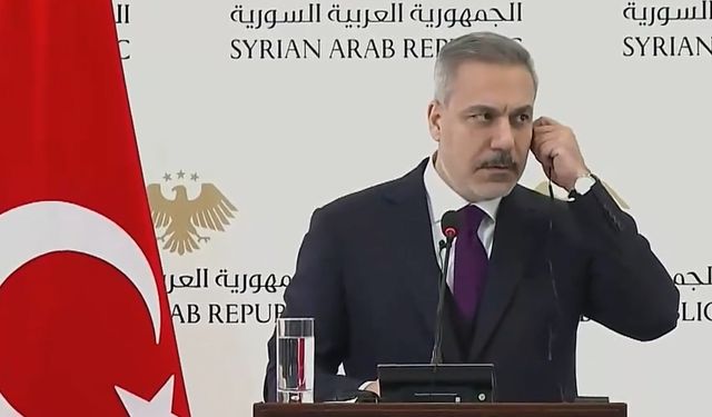 Hakan Fidan'ın sözünün kesilmesi - Suriye özür diledi