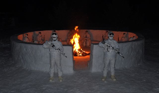 Şiddetli soğuklarda eğitime devam