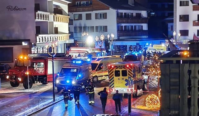 İsviçre'de kayak merkezinde yangın: En az 40 ölü