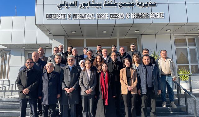 DEM heyeti, Kuzey Irak üzerinden Suriye'ye geçti