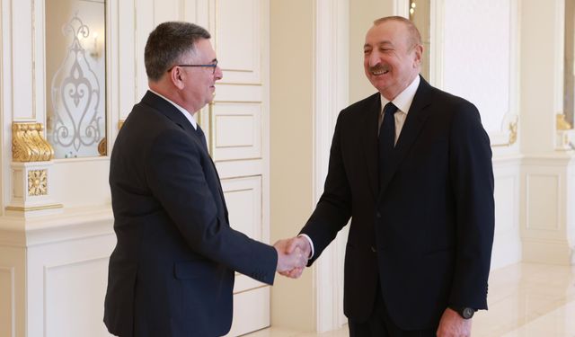 Aliyev, İsrail Dışişleri Bakanı'nı kabul etti