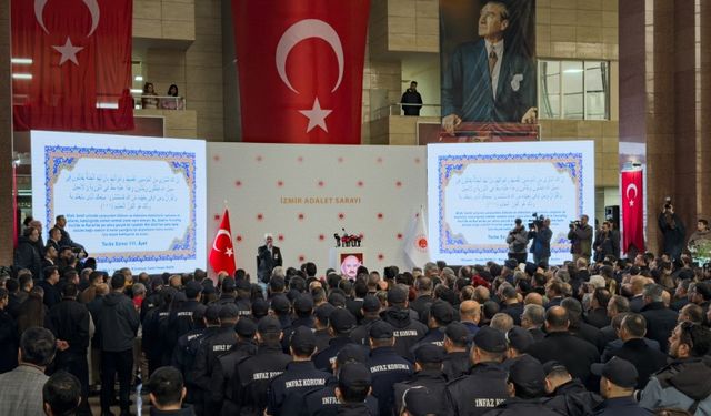 Şehit polis Sekin ve mübaşir Can için anma töreni