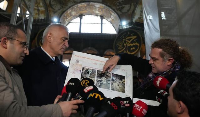 Ayasofya'da restorasyon sürüyor; Sultanahmet'te tamamlandı