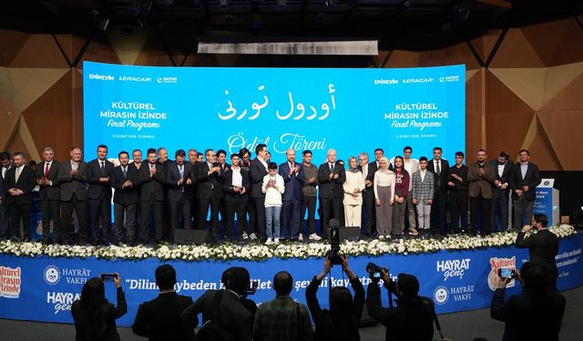 Bilal Erdoğan, Osmanlıca Bilgi Yarışması Finaline katıldı