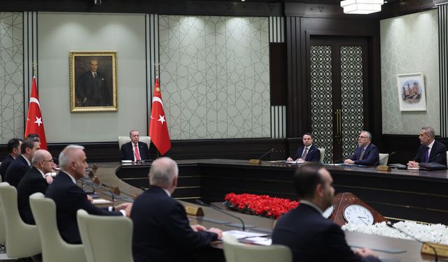 Adalet ve İçişleri bakanları ilk kez kabine toplantısında