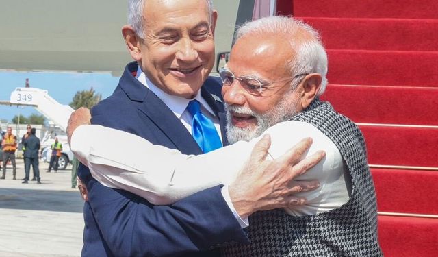 Hindistan Başbakanı Modi İsrail'de