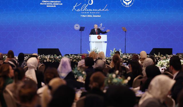 Erdoğan: Kadına şiddet insanlığa ihanettir