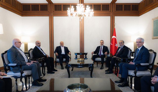 Bakan Fidan'dan Filistin mesaisi